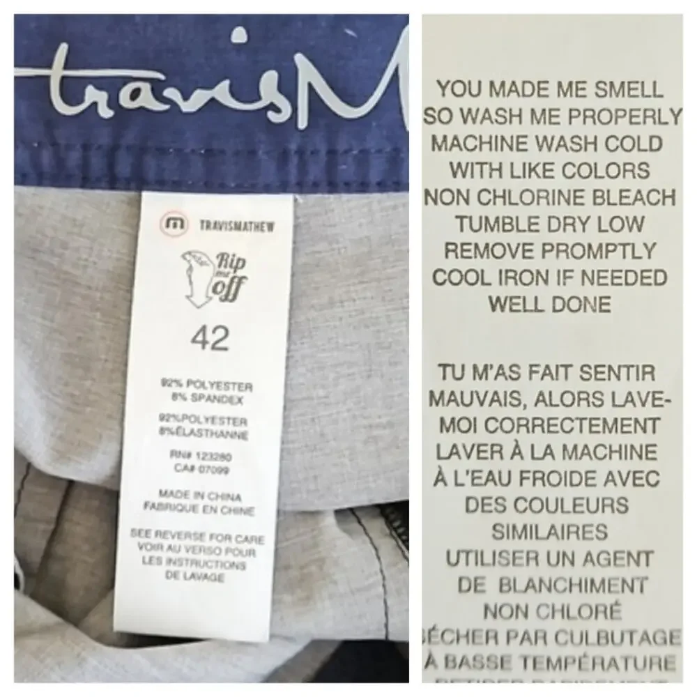 Travis Mathew USA Stars‎ Stripes Swim Board Shorts MINOR FLAWS | Men's 42